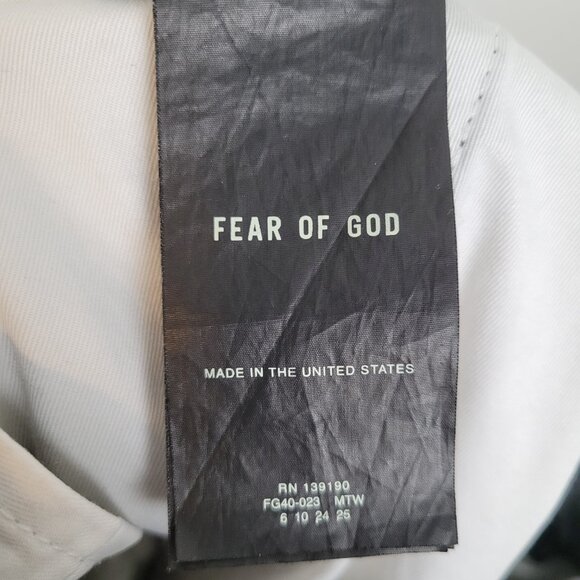 Fear Of God Bondage Pants Seventh Collection Cropped Black Size S - Picture 11 of 16